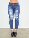 Distressed Skinny Jeans--Clearance